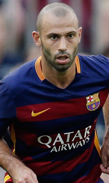 Barcelona's Mascherano banned for two games, can face Real Madrid